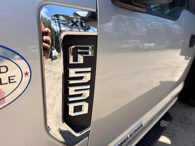 2019 Ingot Silver Ford Super Duty F-550 DRW XL 4X4 Chassis