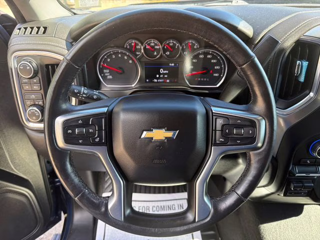 2019 Northsky Blue Metallic Chevrolet Silverado 1500 LT 4X4 Truck