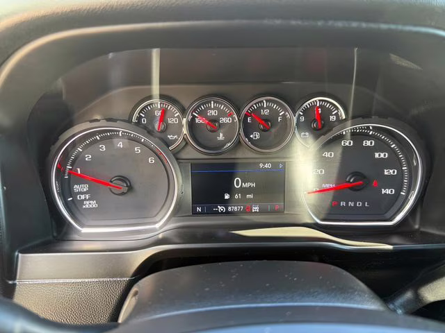 2019 Northsky Blue Metallic Chevrolet Silverado 1500 LT 4X4 Truck
