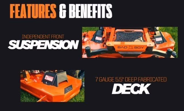 2026 Orange Bad Boy ZT Elite 54" 24hp Kawasaki FR730V RV