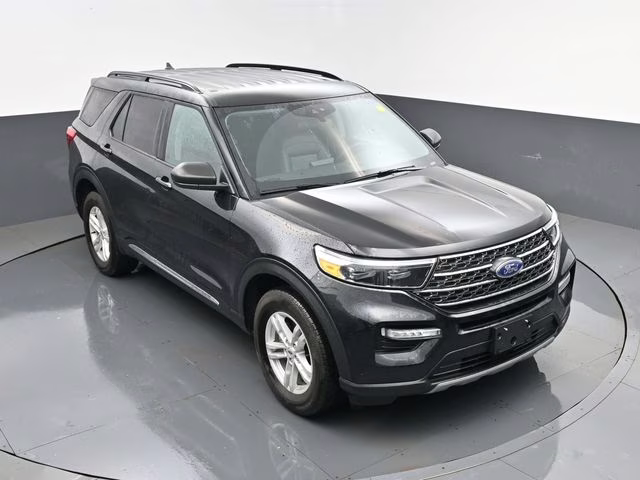 2024 Black Metallic Ford Explorer XLT 4X4 SUV