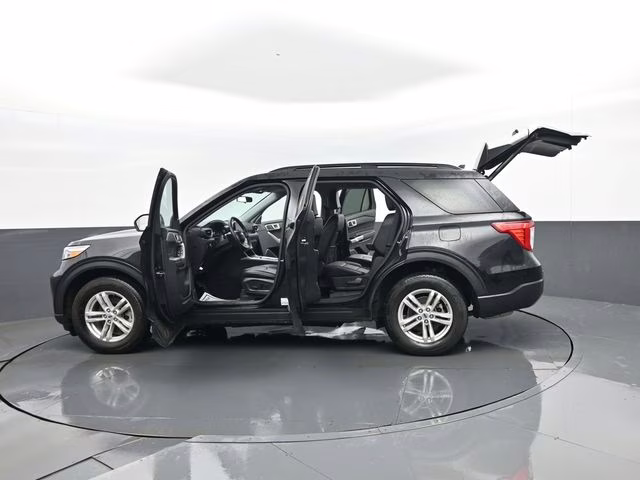 2024 Black Metallic Ford Explorer XLT 4X4 SUV