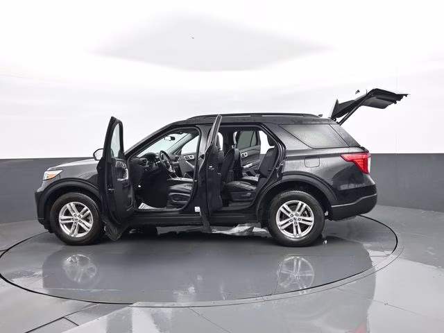 2024 Black Metallic Ford Explorer XLT 4X4 SUV