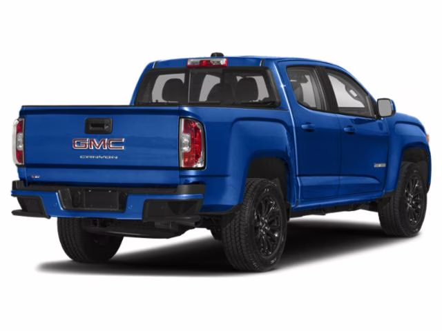 2021 Blue Metallic GMC Canyon Elevation 4X4 Truck