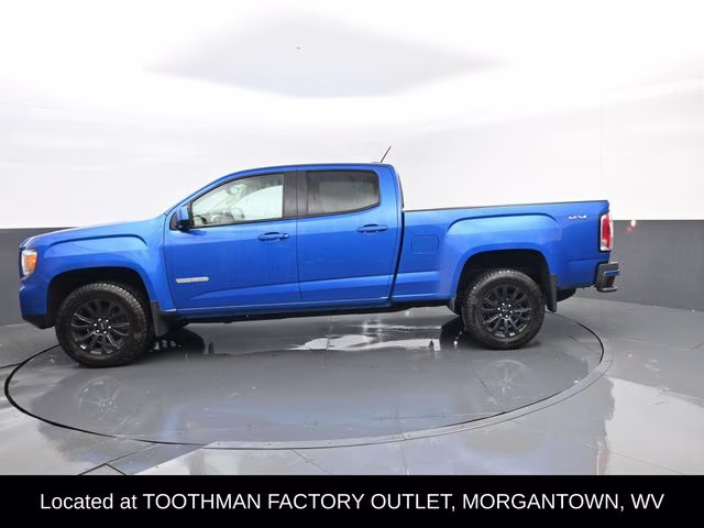 2021 Blue Metallic GMC Canyon Elevation 4X4 Truck