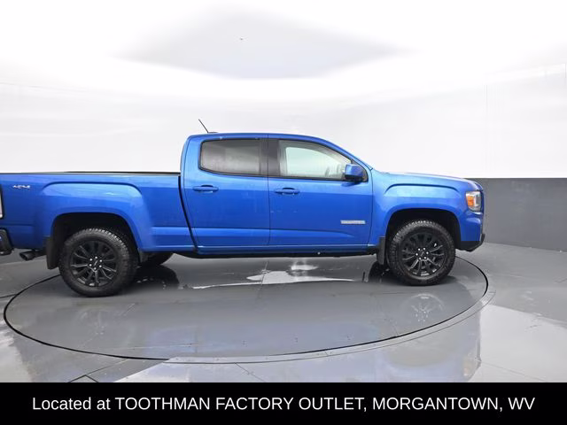 2021 Blue Metallic GMC Canyon Elevation 4X4 Truck