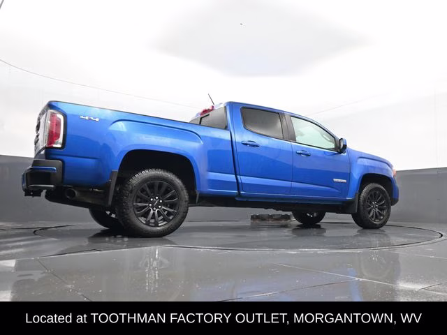 2021 Blue Metallic GMC Canyon Elevation 4X4 Truck
