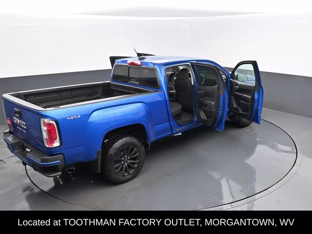 2021 Blue Metallic GMC Canyon Elevation 4X4 Truck