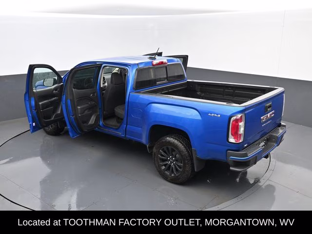 2021 Blue Metallic GMC Canyon Elevation 4X4 Truck