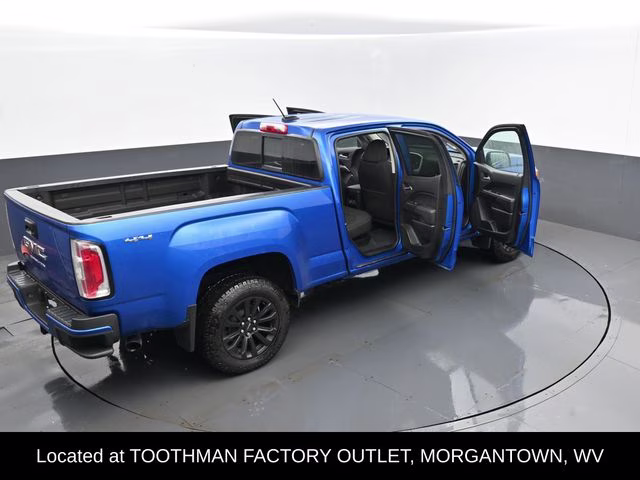 2021 Blue Metallic GMC Canyon Elevation 4X4 Truck