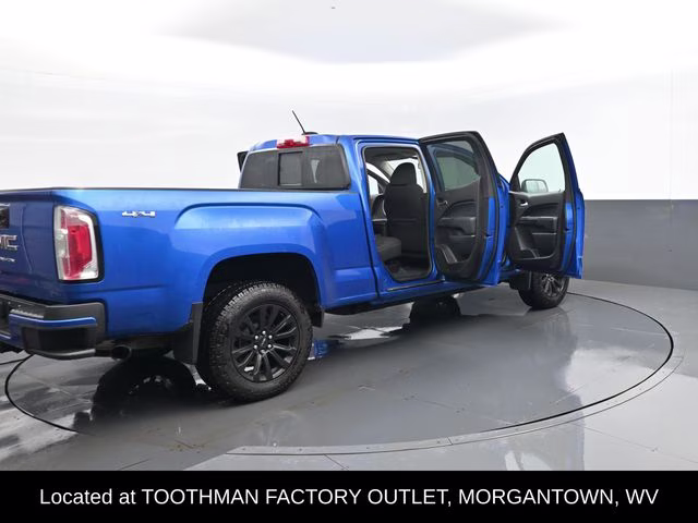 2021 Blue Metallic GMC Canyon Elevation 4X4 Truck