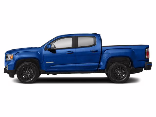 2021 Blue Metallic GMC Canyon Elevation 4X4 Truck