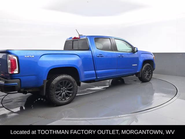 2021 Blue Metallic GMC Canyon Elevation 4X4 Truck