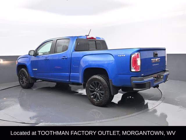 2021 Blue Metallic GMC Canyon Elevation 4X4 Truck