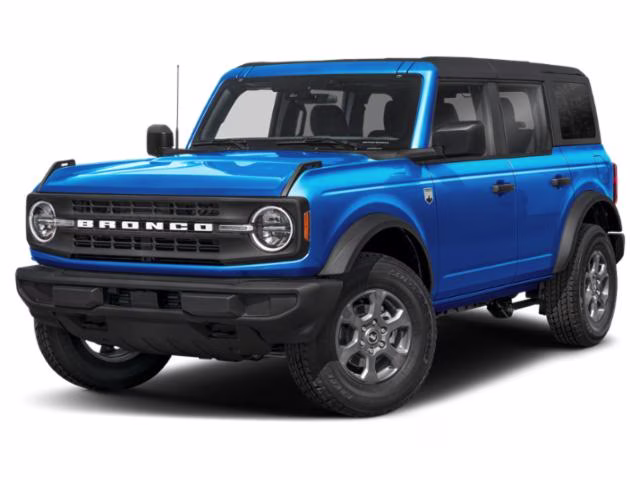 2026 Velocity Blue Metallic Ford Bronco Big Bend 4X4 Convertible