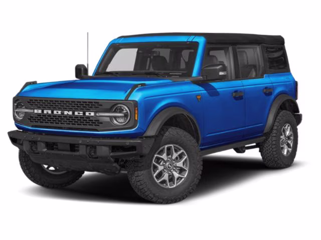 2026 Blue Metallic Ford Bronco Badlands 4X4 Convertible
