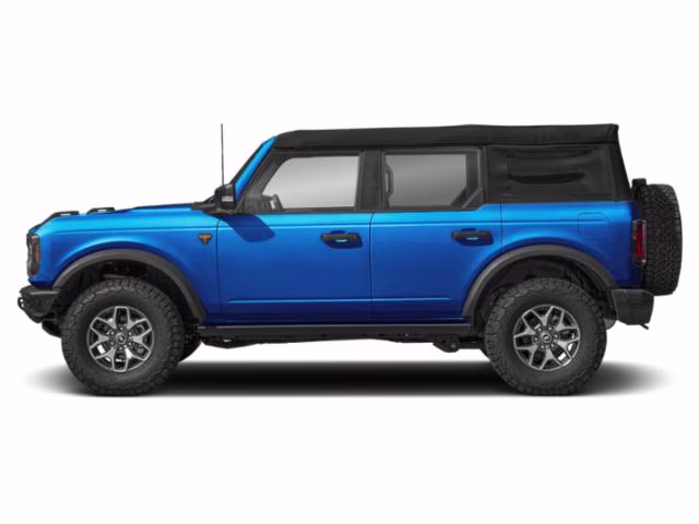 2026 Blue Metallic Ford Bronco Badlands 4X4 Convertible
