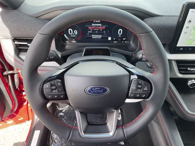 2026 Rapid Red Metallic Tinted Clearcoat Ford Explorer ST-Line RWD SUV