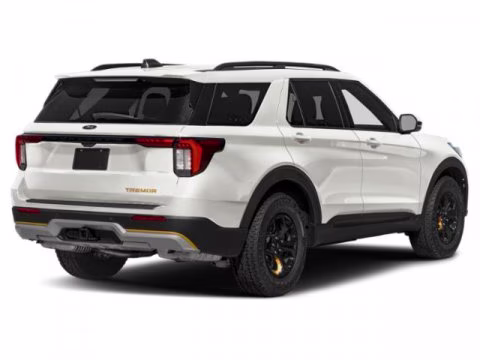 2026 Star White Metallic Tri-Coat Ford Explorer Tremor 4X4 SUV