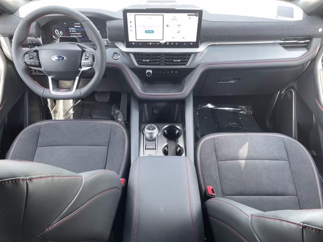 2026 Star White Metallic Tri-Coat Ford Explorer ST 4X4 SUV