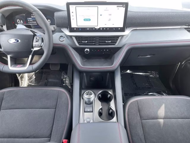 2026 Star White Metallic Tri-Coat Ford Explorer ST 4X4 SUV