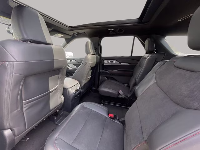2026 Star White Metallic Tri-Coat Ford Explorer ST 4X4 SUV