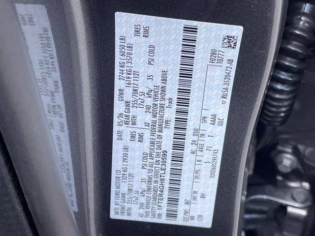2026 Carbonized Gray Metallic Ford Ranger XLT RWD Truck