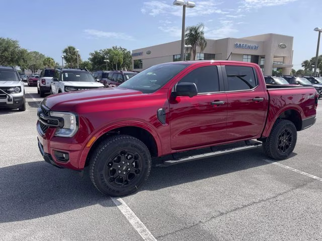 2026 Ruby Red Metallic Tinted Clearcoat Ford Ranger XLT 4X4 Truck