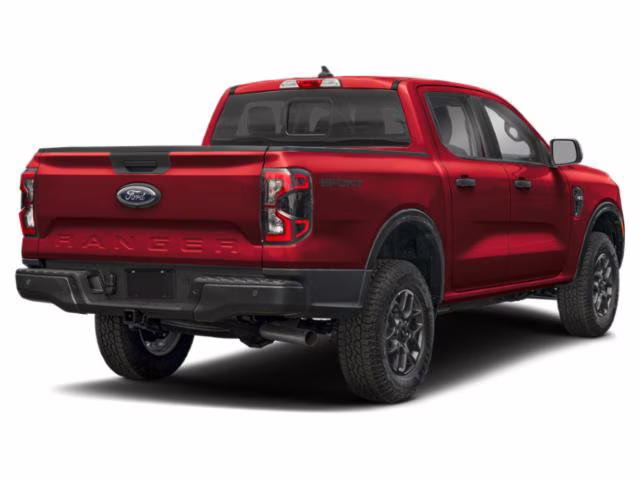 2026 Ruby Red Metallic Tinted Clearcoat Ford Ranger XLT 4X4 Truck