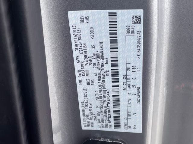 2026 Iconic Silver Metallic Ford F-150 XLT RWD Truck
