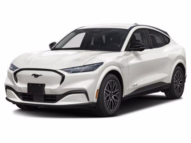 2026 Star White Metallic Tri-Coat Ford Mustang Mach-E Premium RWD SUV
