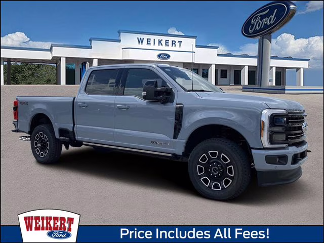 2026 Glacier Gray Metallic Tri-Coat Ford Super Duty F-250 SRW Platinum 4X4 Truck