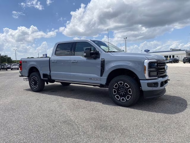 2026 Glacier Gray Metallic Tri-Coat Ford Super Duty F-250 SRW Platinum 4X4 Truck