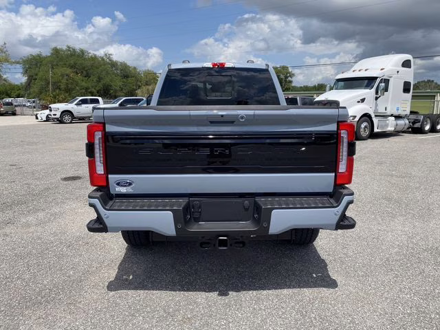 2026 Glacier Gray Metallic Tri-Coat Ford Super Duty F-250 SRW Platinum 4X4 Truck