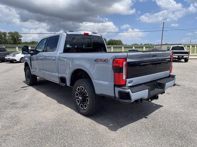 2026 Glacier Gray Metallic Tri-Coat Ford Super Duty F-250 SRW Platinum 4X4 Truck