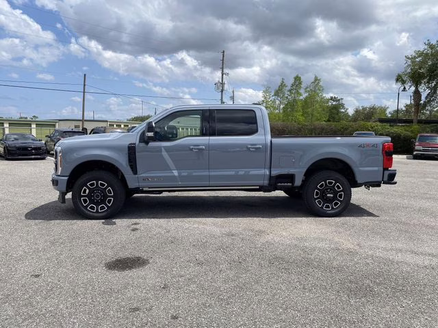 2026 Glacier Gray Metallic Tri-Coat Ford Super Duty F-250 SRW Platinum 4X4 Truck