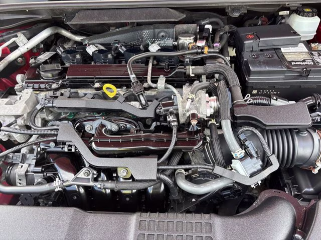 2021 Barcelona Red Metallic Toyota Corolla SE FWD Sedan