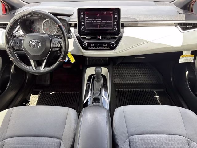 2021 Barcelona Red Metallic Toyota Corolla SE FWD Sedan