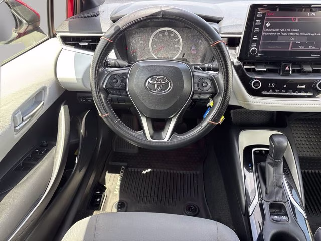 2021 Barcelona Red Metallic Toyota Corolla SE FWD Sedan