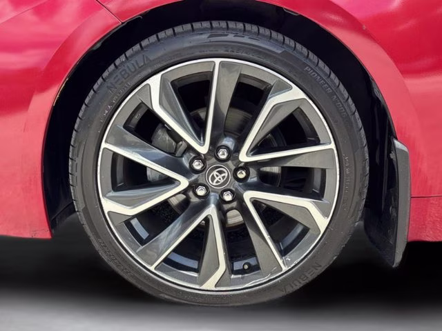 2021 Barcelona Red Metallic Toyota Corolla SE FWD Sedan