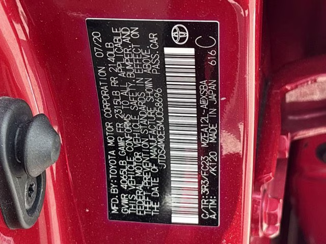 2021 Barcelona Red Metallic Toyota Corolla SE FWD Sedan