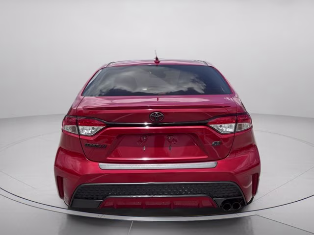 2021 Barcelona Red Metallic Toyota Corolla SE FWD Sedan