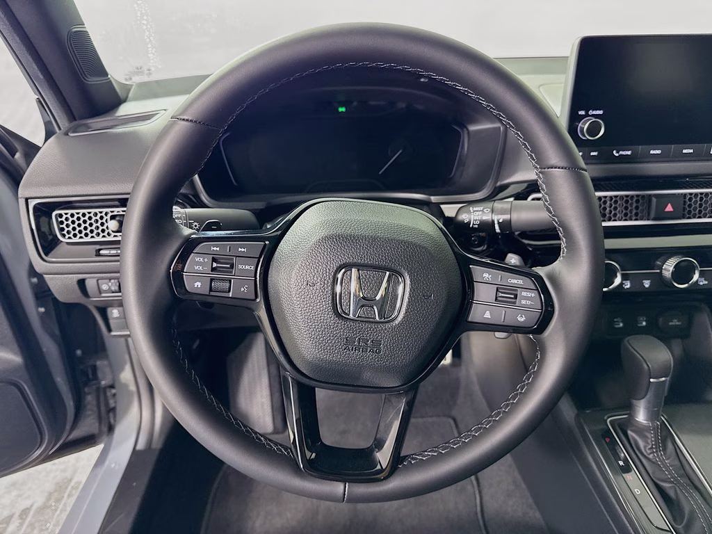 2025 Urban Gray Pearl Honda Civic Hybrid Sport FWD Sedan