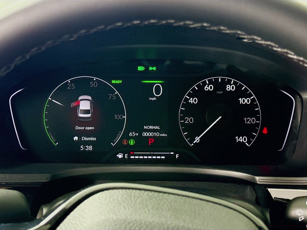 2025 Urban Gray Pearl Honda Civic Hybrid Sport FWD Sedan