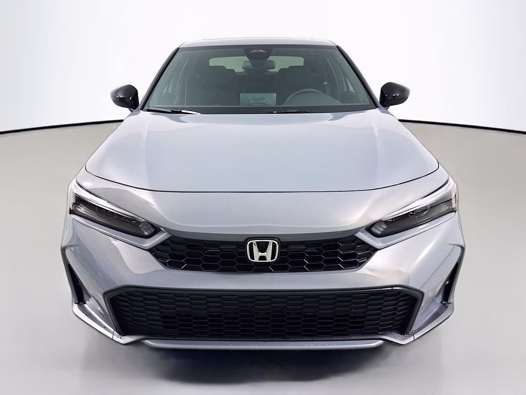 2025 Urban Gray Pearl Honda Civic Hybrid Sport FWD Sedan