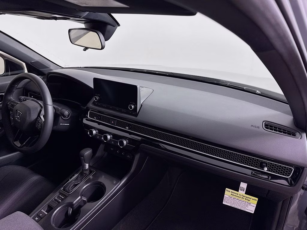 2025 Urban Gray Pearl Honda Civic Hybrid Sport FWD Sedan