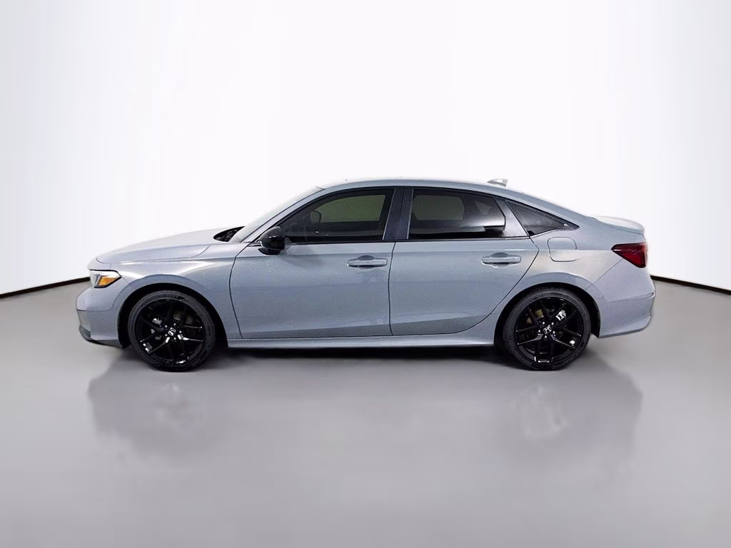 2025 Urban Gray Pearl Honda Civic Hybrid Sport FWD Sedan