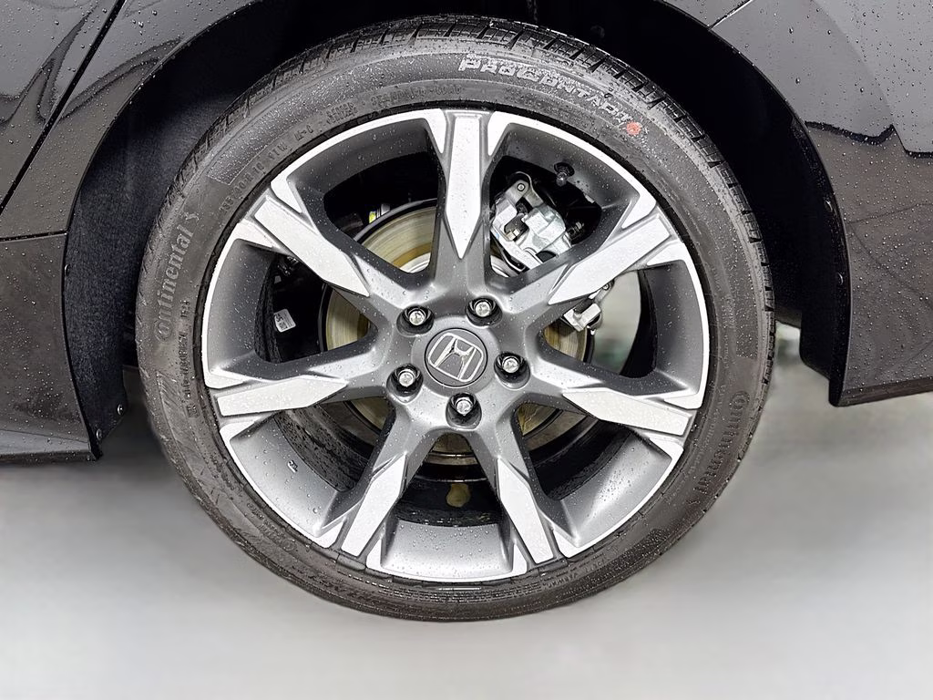 2025 Crystal Black Pearl Honda Civic Hybrid Sport Touring FWD Sedan