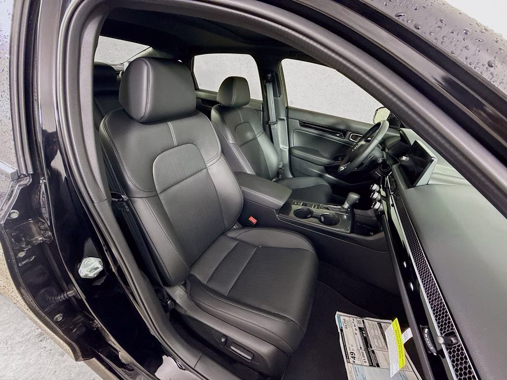 2025 Crystal Black Pearl Honda Civic Hybrid Sport Touring FWD Sedan
