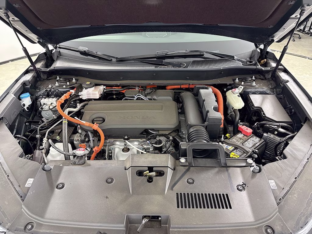 2026 Meteorite Gray Metallic Honda CR-V Hybrid Sport-L AWD SUV